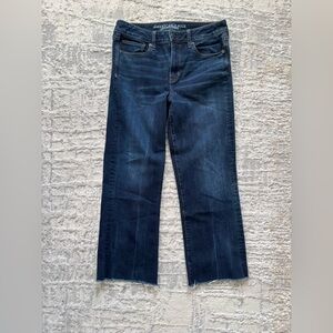 American Eagle Outfitters Dark Blue Flare Jeans